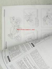 Honda CBR900RRn Fire Blade, Shop Manual -Korjaamokäsikirja, katso sisältö kuvista tarkemmin