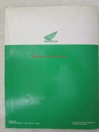 Honda NX250, Shop Manual -Korjaamokäsikirja, katso sisältö kuvista tarkemmin