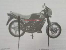 Honda MBX125F, Shop Manual -Korjaamokäsikirja, katso sisältö kuvista tarkemmin