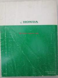 Honda MBX125F, Shop Manual -Korjaamokäsikirja, katso sisältö kuvista tarkemmin