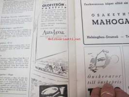 Frisk Bris 1941 nr 10 -ruotsinkielinen purjehduksen ja moottoriveneilyn lehti
