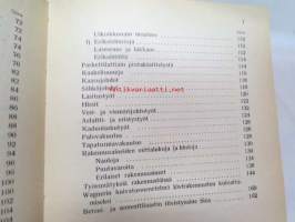 Uusi rakentajan opas -rakentamisen ja rakennuttamisen opas töitten teettäjille, urakoinnin, kustannuslaskennan,  rakennustarvikkeiden menekin ja työtuntien