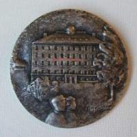 Turun Suomalainen yhteiskoulu 1903-1953  mitali , (Anja Virtanen) , taidemitali 57 mm