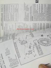 Yamaha YZ125 (T) owner´s service manual - omistajan huolto-ohjekirja