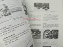 Yamaha PW80 (K) owner´s service manual - omistajan huolto-ohjekirja