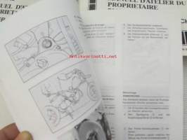 Yamaha PW50 (K) owner´s service manual - omistajan huolto-ohjekirja