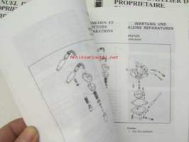 Yamaha PW50 (K) owner´s service manual - omistajan huolto-ohjekirja