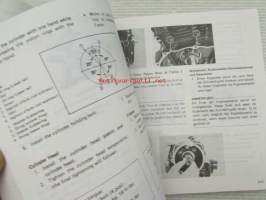 Yamaha XT125 service manual -huolto-ohjekirja