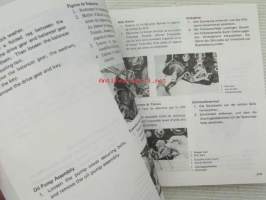 Yamaha XT125 service manual -huolto-ohjekirja