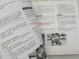 Yamaha XT125 service manual -huolto-ohjekirja
