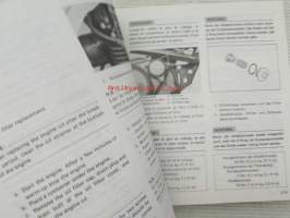 Yamaha XT125 service manual -huolto-ohjekirja