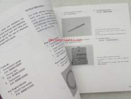 Yamaha XT125 service manual -huolto-ohjekirja