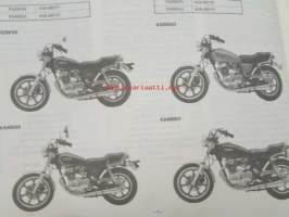 Yamaha XS250SE / XS400SE / XS250SG / XS400SG) Supplementary service manual -huolto-ohjekirja