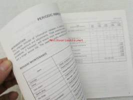 Yamaha XT125 Supplementary service manual -huolto-ohjekirja