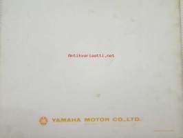 Yamaha XT125 Supplementary service manual -huolto-ohjekirja