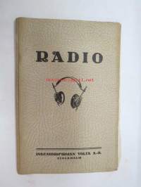 Radio - Ingeniörsfirman Volta A.-B. Stockholm - Prislista å radiomateriel / Radia -radiotarvikeluettelo