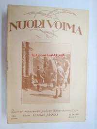 Nuori Voima - Suomen nuorison aikakauslehti 1924 vuosikerta 1924 irtonumeroina - täydellinen, katso tarkemmin kuvista mm. kaikki artikkelit / kirjoittajat /