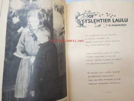 Nuori Voima - Suomen nuorison aikakauslehti 1924 vuosikerta 1924 irtonumeroina - täydellinen, katso tarkemmin kuvista mm. kaikki artikkelit / kirjoittajat /