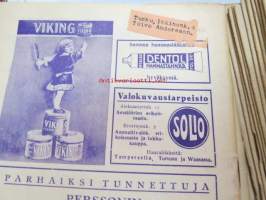 Nuori Voima - Suomen nuorison aikakauslehti 1924 vuosikerta 1924 irtonumeroina - täydellinen, katso tarkemmin kuvista mm. kaikki artikkelit / kirjoittajat /