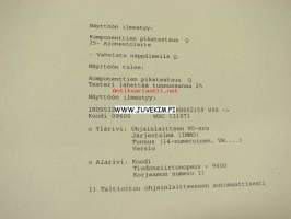 Volkswagen Caddy&gt;, Polo Classic 1996&gt; Korjausohjeiden vihko; sähkölaitteet -korjaamokirjasarjan osa