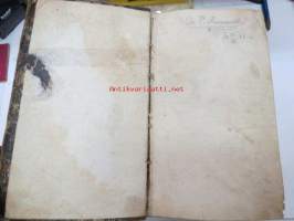 Noveau Dictionnaire allemand-francois- par Chretien Frederic Schwan Tome I-II, J.G. Cotta 1807 -sanakirja
