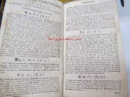 Noveau Dictionnaire allemand-francois- par Chretien Frederic Schwan Tome I-II, J.G. Cotta 1807 -sanakirja