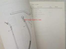 Suzuki GS1000C / GS1000HC / GS1000EC, Parts Catalogue -varaosaluettelo