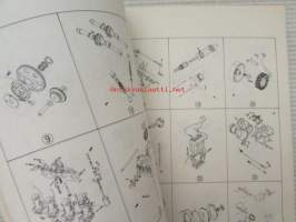 Suzuki GS1000C / GS1000HC / GS1000EC, Parts Catalogue -varaosaluettelo