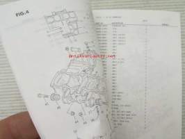 Suzuki GSX1100 (GV72A / GV72B / GV72C / GV72D) - GSX1100J, GSX1100FJ, GHSX1100FK, GSX1100FL, Parts Catalogue -varaosaluettelo