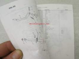 Suzuki GSX1100 (GV72A / GV72B / GV72C / GV72D) - GSX1100J, GSX1100FJ, GHSX1100FK, Parts Catalogue -varaosaluettelo