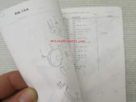 Suzuki GSX1100 (GV72A / GV72B / GV72C / GV72D) - GSX1100J, GSX1100FJ, GHSX1100FK, Parts Catalogue -varaosaluettelo
