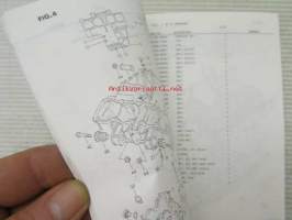 Suzuki GSX1100 (GV72A / GV72B / GV72C / GV72D) - GSX1100J, GSX1100FJ, GHSX1100FK, Parts Catalogue -varaosaluettelo