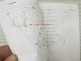Suzuki GSX750F (GR78A) GSX750FK, GSX750FL, Parts Catalogue -varaosaluettelo