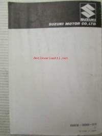 Suzuki GSX750F (GR78A) GSX750FK, GSX750FL, Parts Catalogue -varaosaluettelo