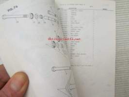 Suzuki GSX750ESD, GSX750ESE, GSX750EFE, GSX750EE, Parts Catalogue -varaosaluettelo