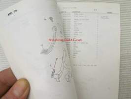 Suzuki GSX750ESD, GSX750ESE, GSX750EFE, GSX750EE, Parts Catalogue -varaosaluettelo