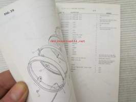 Suzuki GSX750ESD, GSX750ESE, GSX750EFE, GSX750EE, Parts Catalogue -varaosaluettelo