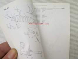 Suzuki GSX750ESD, GSX750ESE, GSX750EFE, GSX750EE, Parts Catalogue -varaosaluettelo