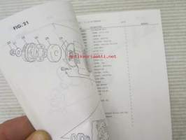 Suzuki GSX750FK (GR78A) Parts Catalogue -varaosaluettelo