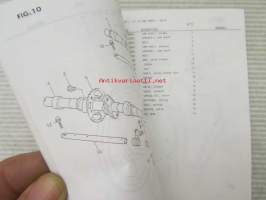 Suzuki GSX750FK (GR78A) Parts Catalogue -varaosaluettelo