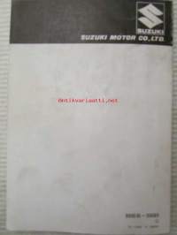 Suzuki GSX750FK (GR78A) Parts Catalogue -varaosaluettelo