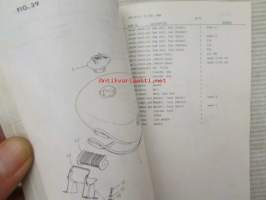 Suzuki VS750 (VR51A / VR51B) VS750GLF, VS750GLFG, VS750GLPG Parts Catalogue -varaosaluettelo