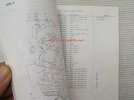 Suzuki VS750 (VR51A / VR51B) VS750GLF, VS750GLFG, VS750GLPG Parts Catalogue -varaosaluettelo