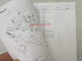 Suzuki DR650RS (SP21A / SP42B) DR650RSL, DR650RSUL Parts Catalogue -varaosaluettelo