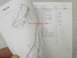 Suzuki DR650RS (SP21A / SP42B) DR650RSL, DR650RSUL Parts Catalogue -varaosaluettelo