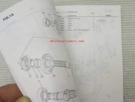 Suzuki DR650RS (SP21A / SP42B) DR650RSL, DR650RSUL Parts Catalogue -varaosaluettelo