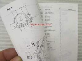 Suzuki DR650RS (SP21A / SP42B) DR650RSL, DR650RSUL Parts Catalogue -varaosaluettelo