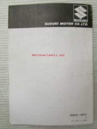 Suzuki DR650RS (SP21A / SP42B) DR650RSL, DR650RSUL Parts Catalogue -varaosaluettelo