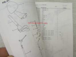 Suzuki GSX600F (GN72A / GN72FJ) GSX600FJ, GSX600FUJ, GSX600FU2J Parts Catalogue -varaosaluettelo