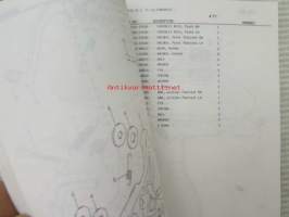 Suzuki GSX600F (GN72A / GN72FJ) GSX600FJ, GSX600FUJ, GSX600FU2J Parts Catalogue -varaosaluettelo